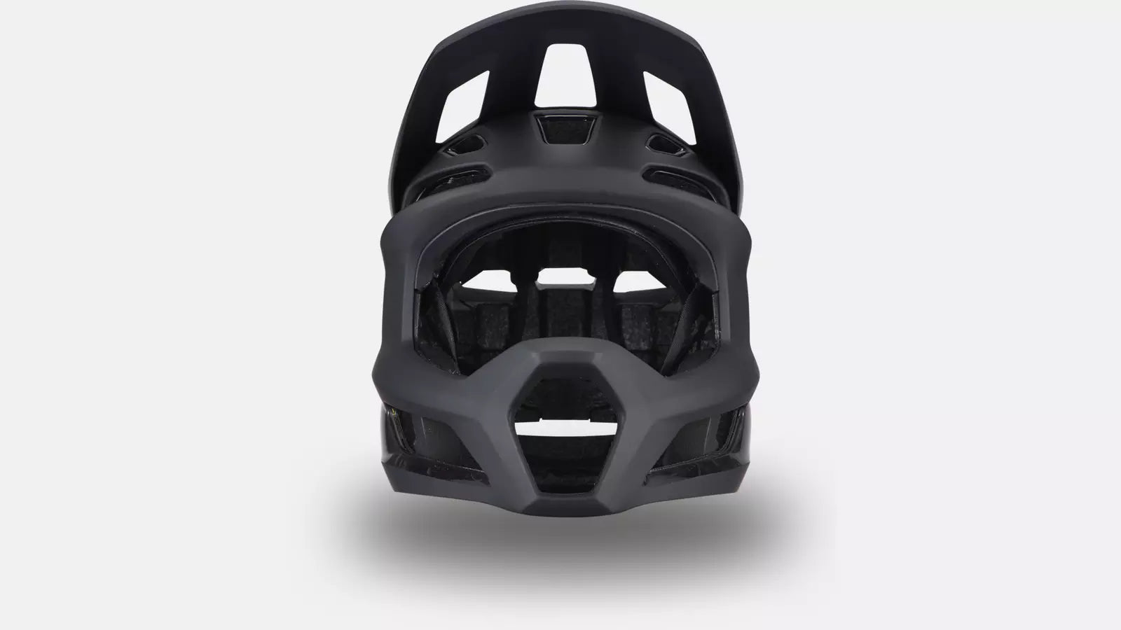 Black Full face Specialized Gambit Helmet Front View