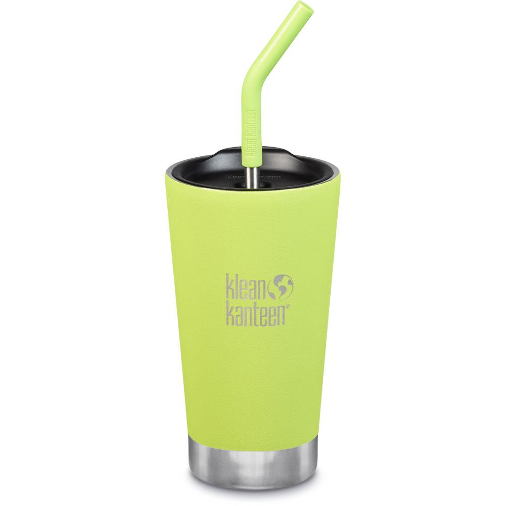 Pear Klean Kanteen Insulated Tumbler with straw16oz