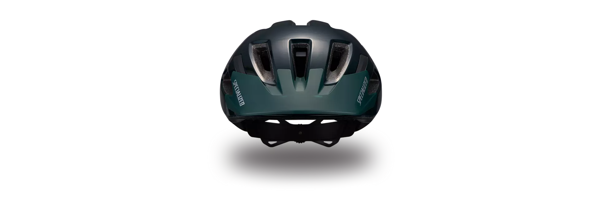 Specialized Shuffle Childrens Helmet Forest Green Black front View