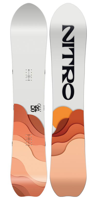 Nitro Drop Women's Snowboard- 2024