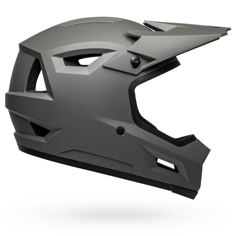 Sanction 2 Full Face Helmet - Side View - Dark Gray