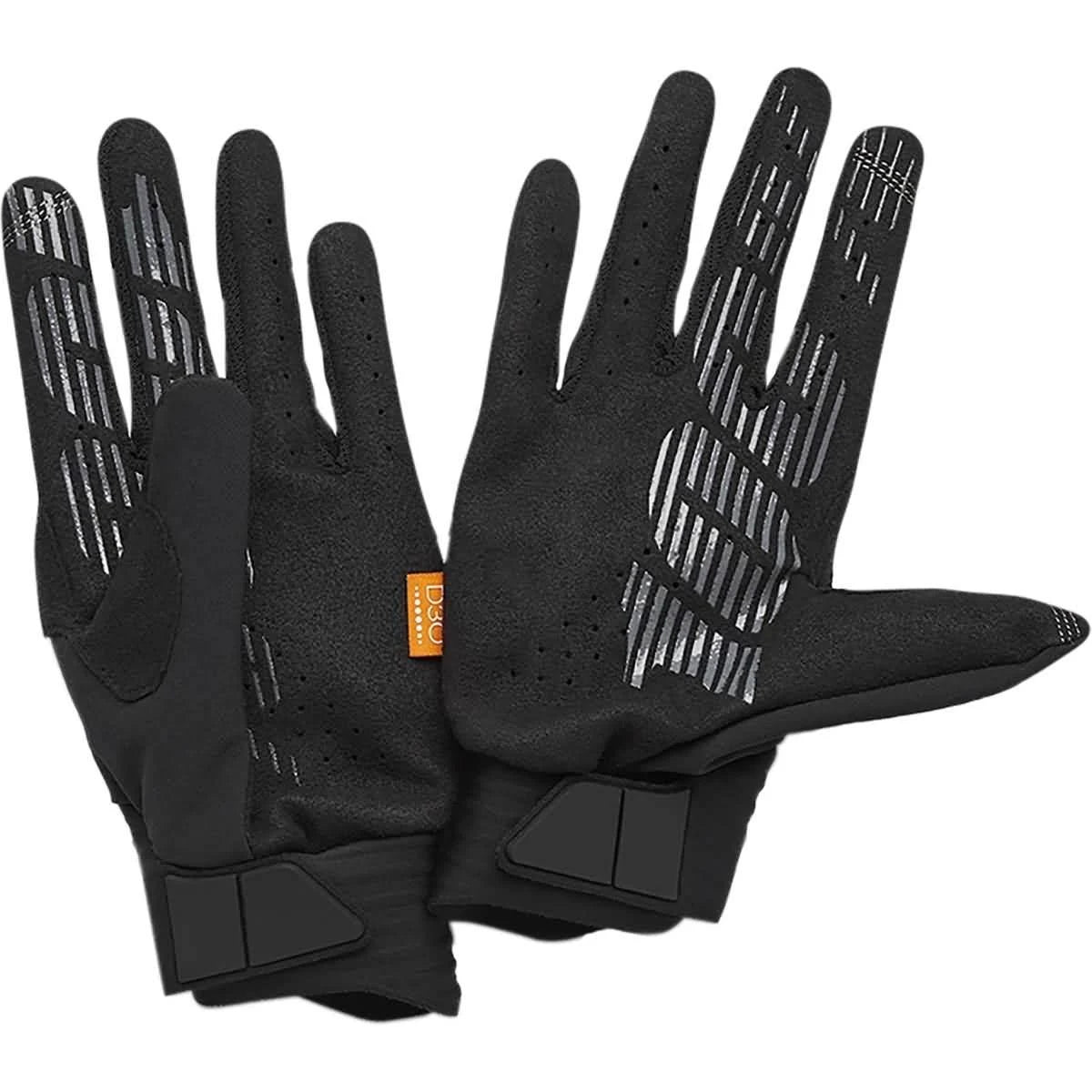 Cognito bike glove, grip on palm, black and army green