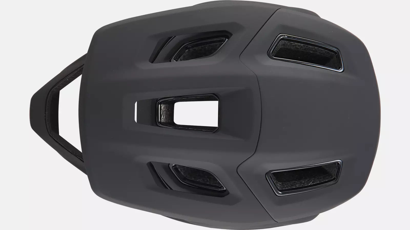 Black Full face Specialized Gambit Helmet top View
