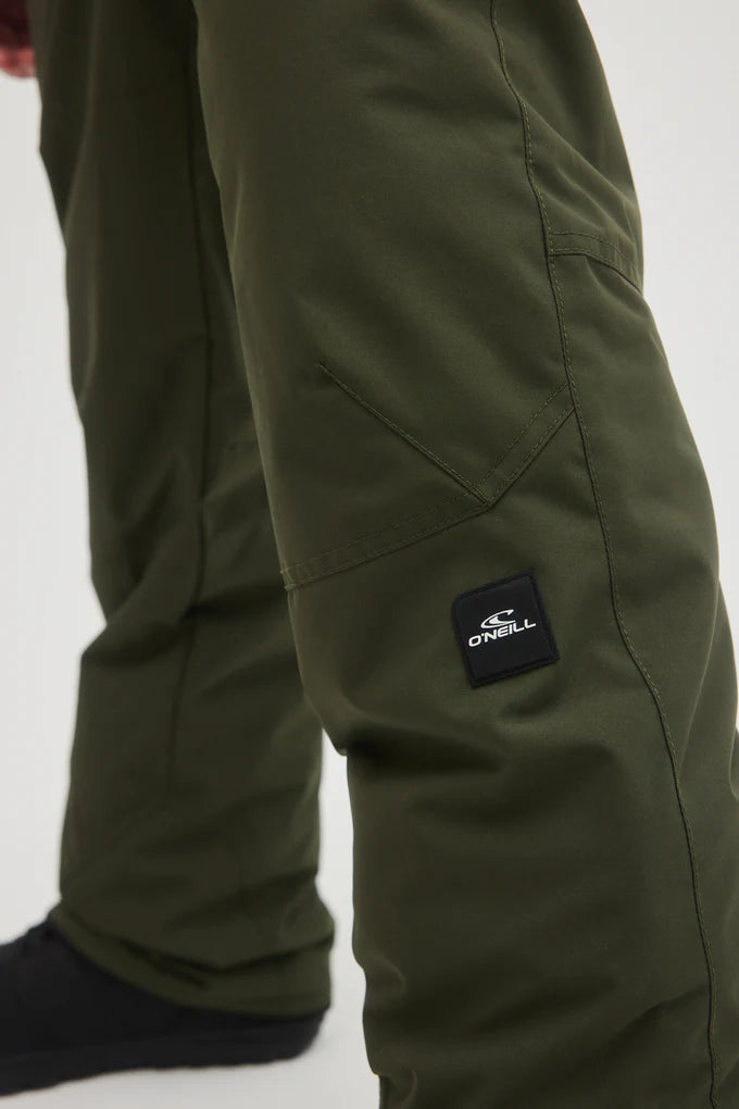 O'Neill Hammer Insulated Pants 10K/10K Men's Forest Green leg View 
