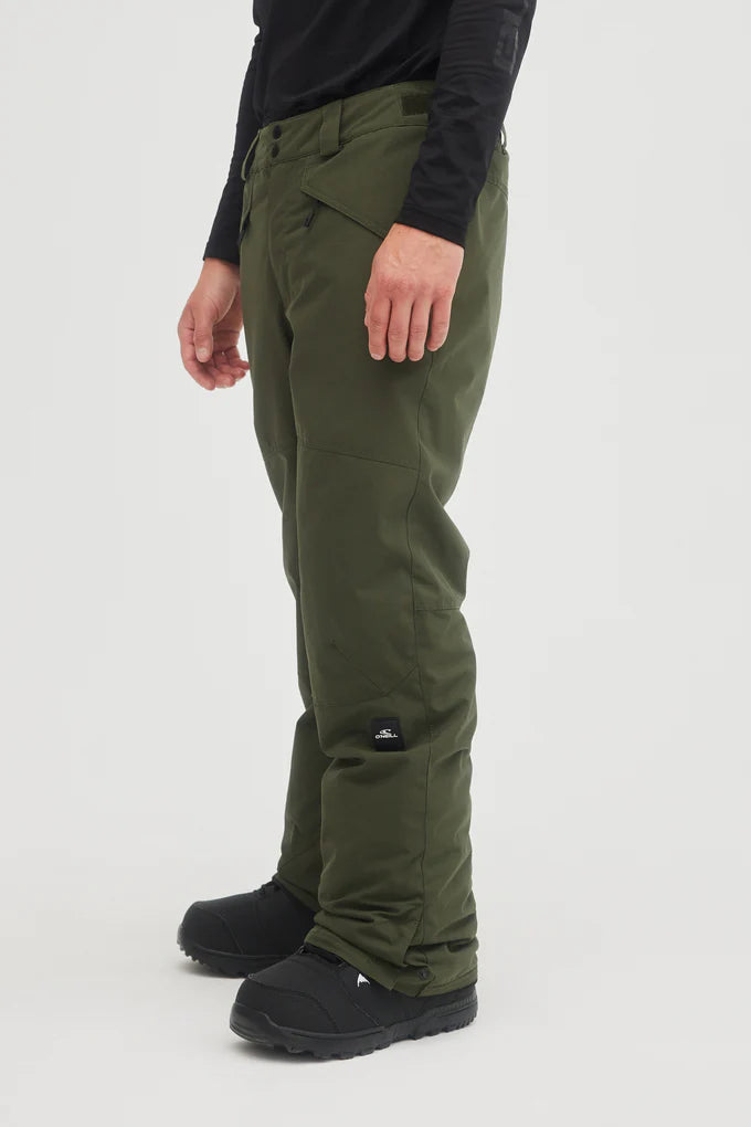 O'Neill Hammer Insulated Pants 10K/10K Men's Forest Green front side View 