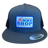 Mountain Life Supply co - Legen Fun Snapback Trucker Hat in Navy and White