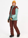 Marmot- Women's Refuge Jacket 10K/10K - Chocolate - Blue Agave full outfit