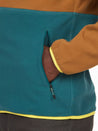 Men's Marmot Rocklin Full Zip Jacket hazel- dark jungle closeup