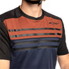Fasthouse Men's Alloy Sidewinder SS Jersey Rust - Navy Front Detail 