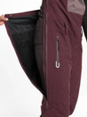ARMADA PASCORE 2L WOMEN'S BIB sassafras side zippert with model