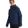 Dark Blue, Full Zip Men's Techwear Jacket, waterproof, shell jacket