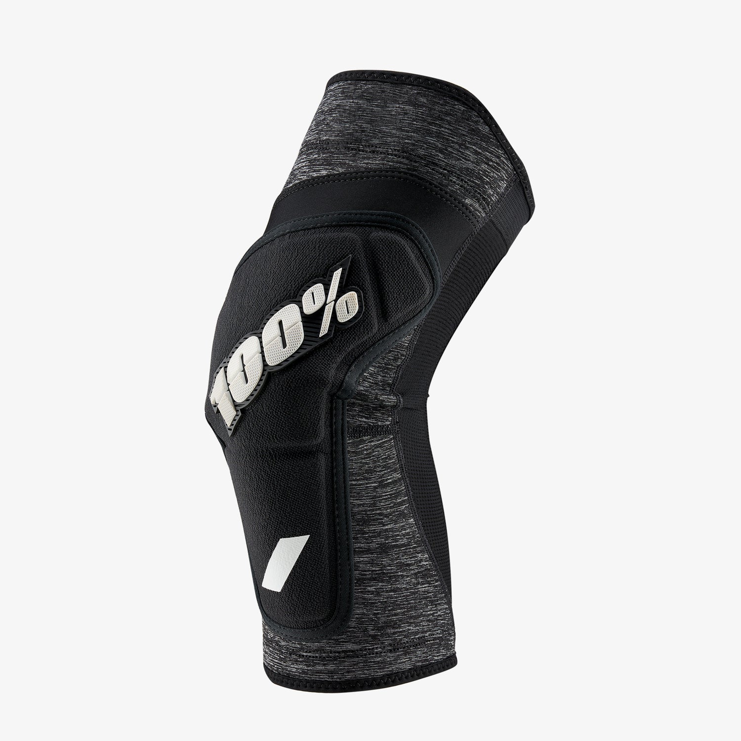 100% Knee Pad for biking, black and heathered grey
