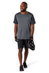 Flylow Men's Garrett Shirt in Slate Black outfit 