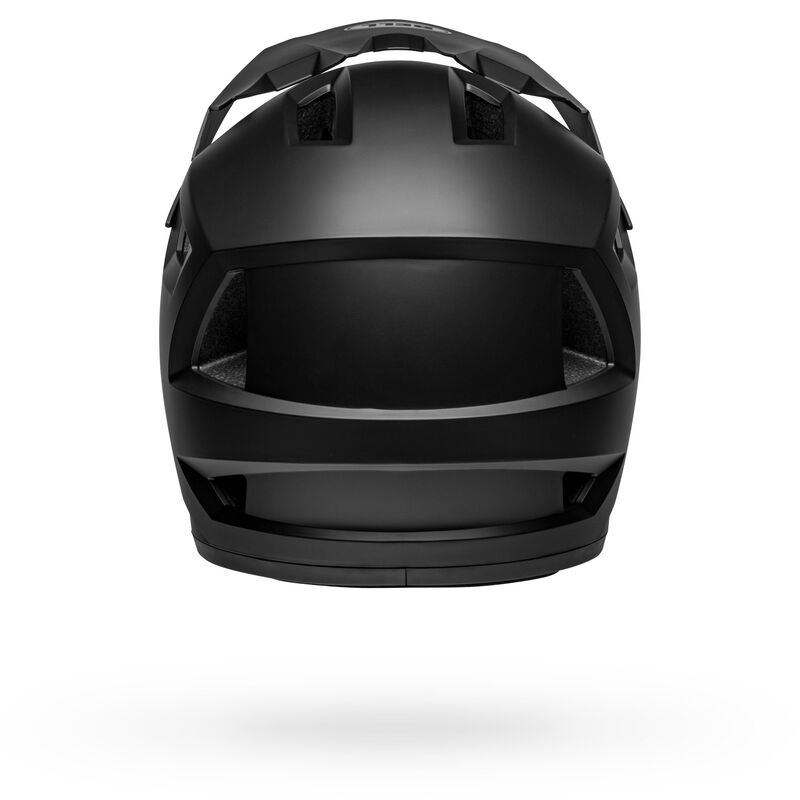 Sanction 2 Full Face Helmet - back View - Matte Black