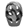 Spark 2 Helmet - Top View Matte Grey Camo