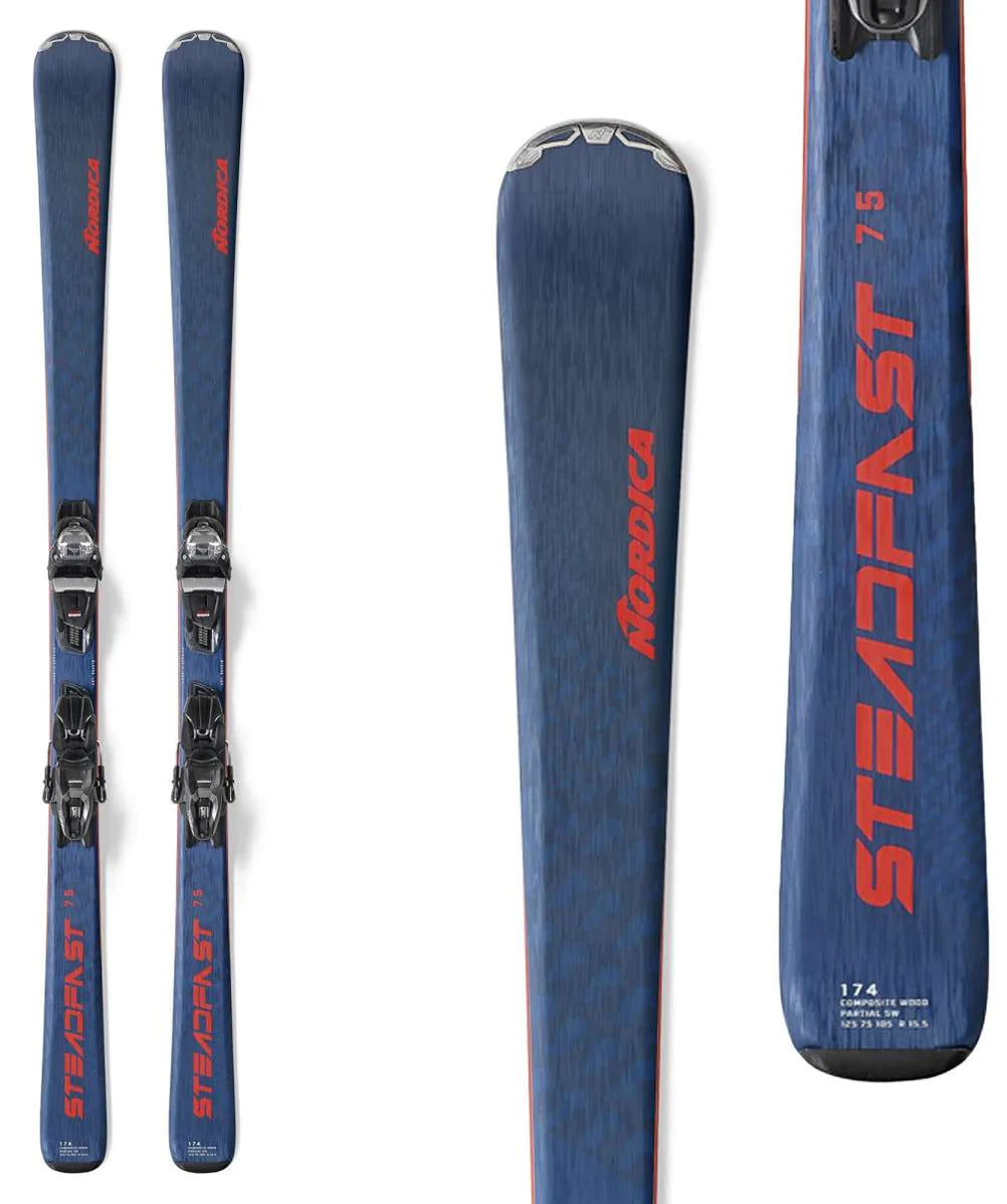 Nordica Steadfast 75 2024 skis - System Binding included