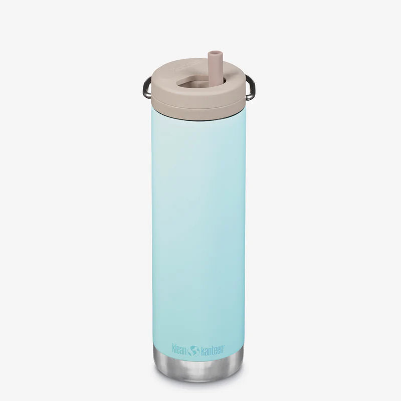 Klean Kanteen- TKWide 20oz Stainless Steel Water Bottle Blue Tint