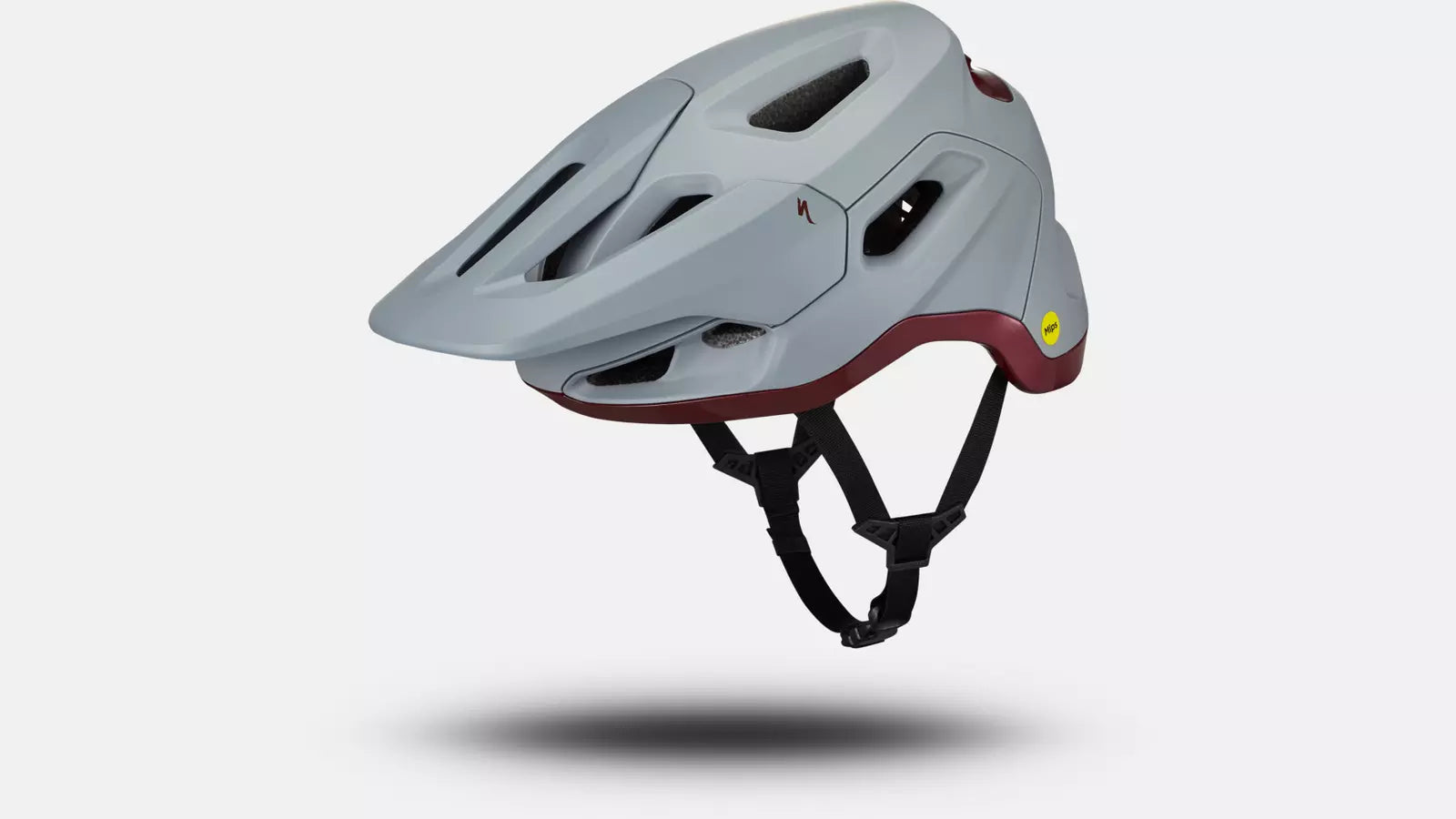Dove Grey Tactic Mips Specialized Bike Helmet with visor