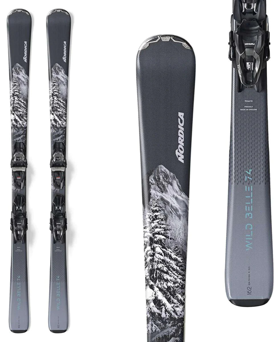 Nordica Wild Belle 74 System skis 