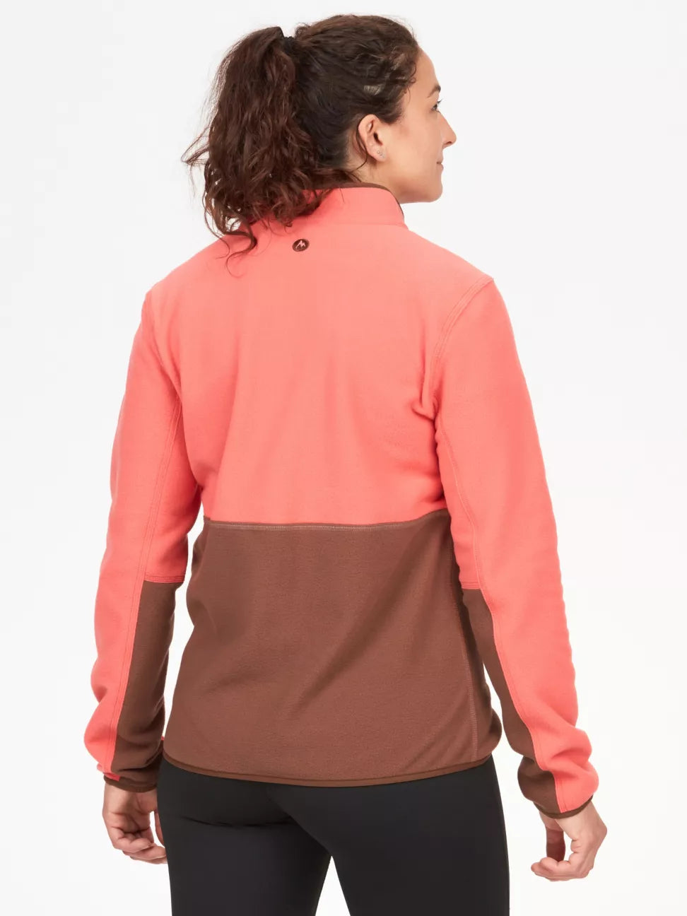 Marmot Women's Rocklin Full Zip Jacket Grapefruit/ Pinecone back
