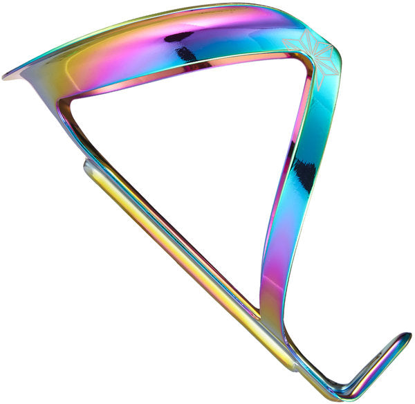 Specialized- Supacaz Fly Cage Ano- Aluminum Waterbottle Cage - oil slick
