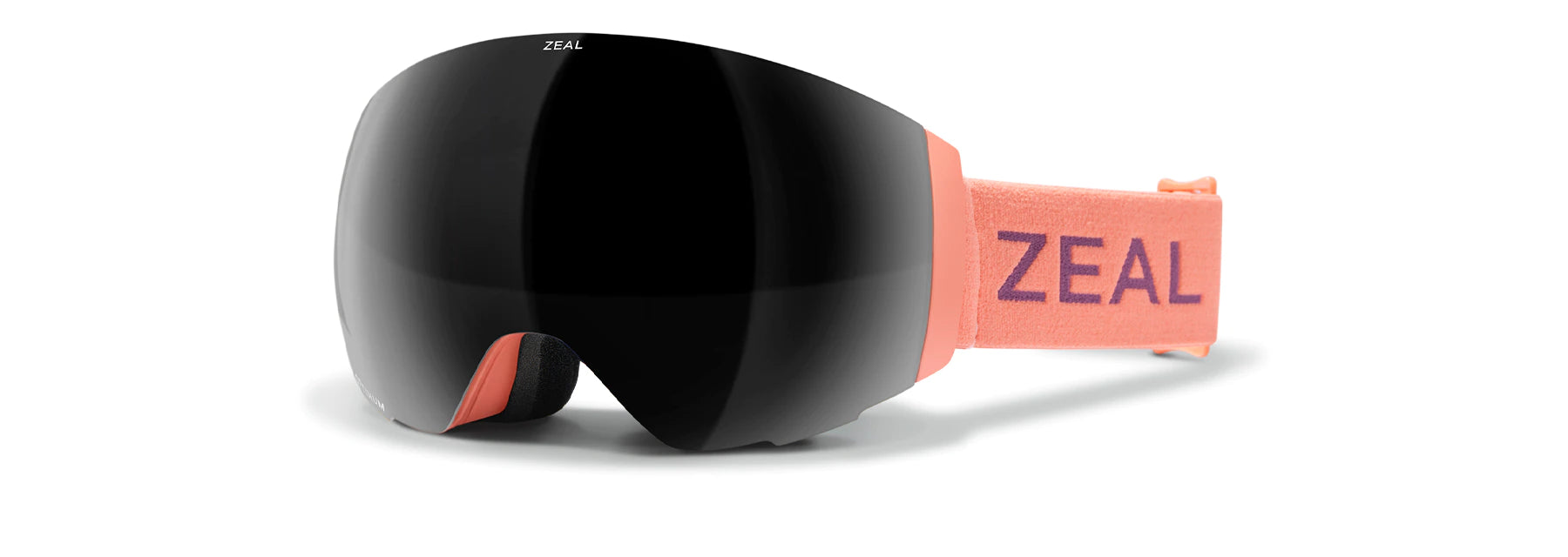 Zeal- Portal RLS Ski & Snowboard Goggles w/ Bonus Lens pink strap