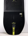 Rome Mechanic Snowboard. Black with yellow design, Rome Logo on tips