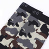 TASCO MTB Surplus Socks Desert Camo - grey, brown, black camo closeup image
