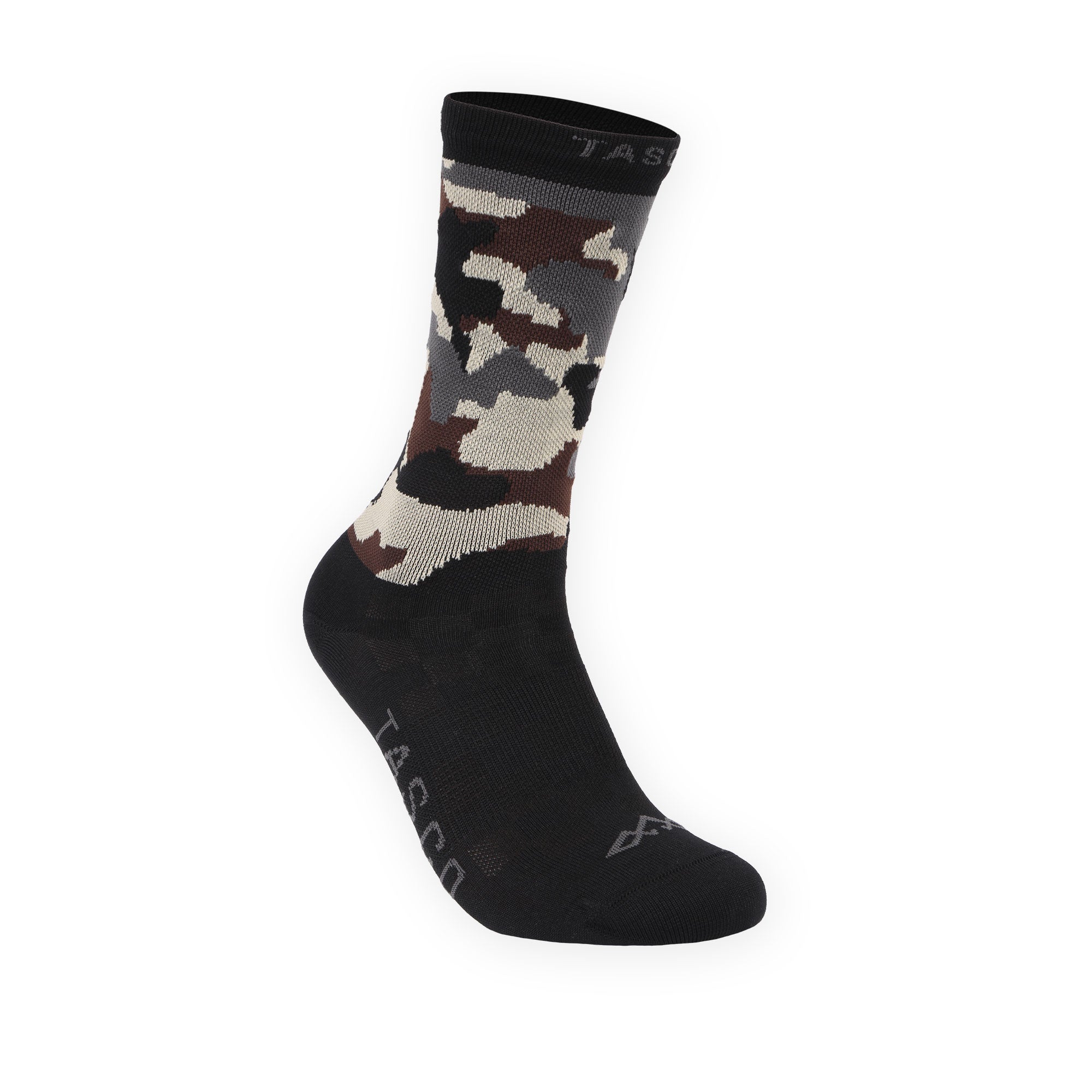 TASCO MTB Surplus Socks - Desert Camo grey, black, brown camo design