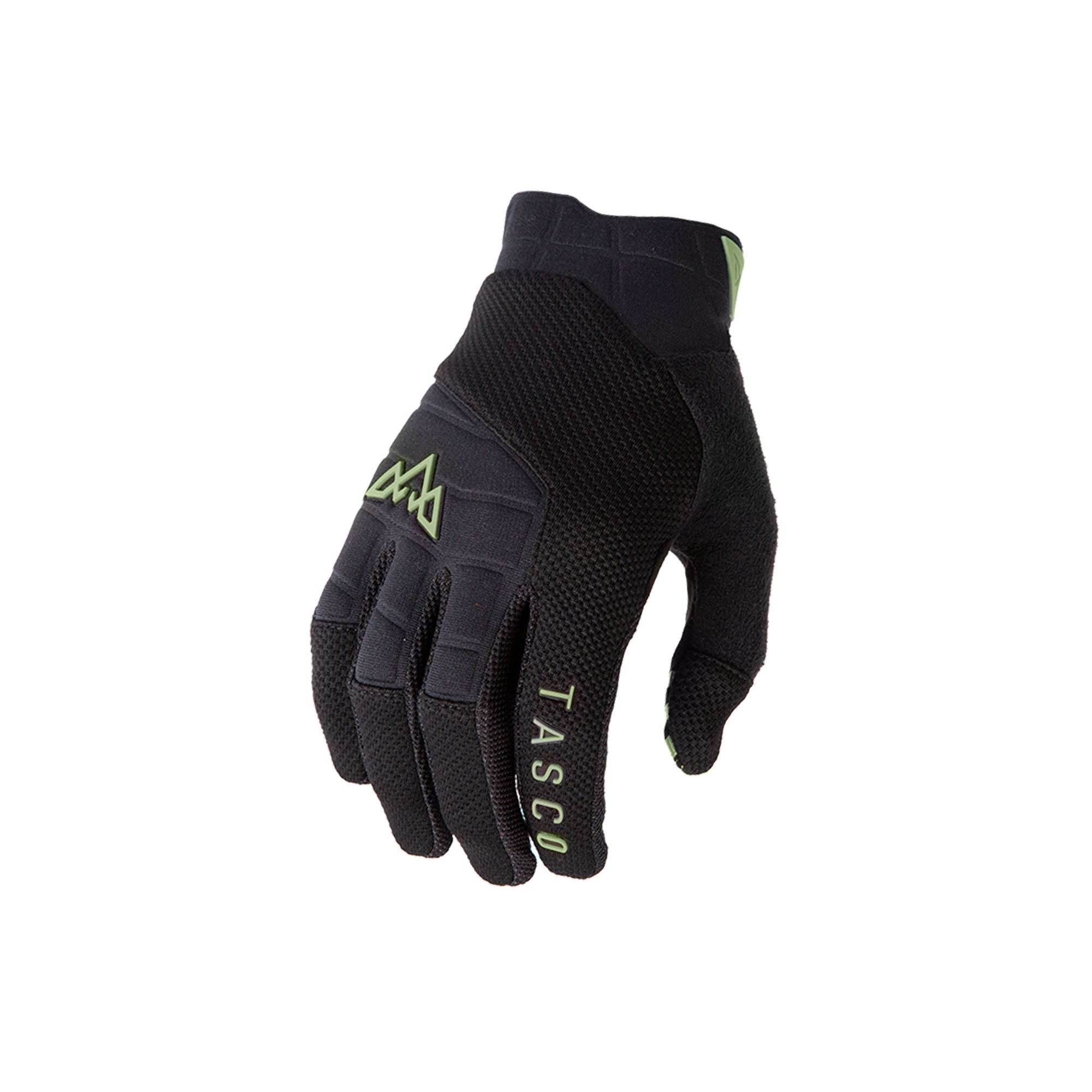 TASCO MTB Pathfinder Gloves black with sage accents