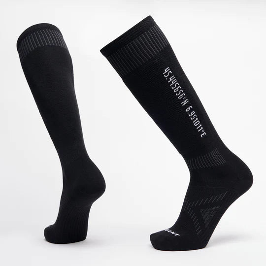 Le Bent Black Core Ultra Light Snow Sock