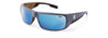 Zeal- Snapshot Polarized Sunglasses - Harbor Blue Frame, blue/ grey lenses