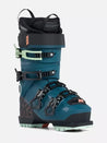 K2 Anthem 105 MV Women's Ski Boots- 2023 Deep Teal boot with black buckles
