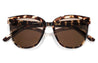 Sunski Camina Sunglasses- Tortoise Frame- Amber lenses
