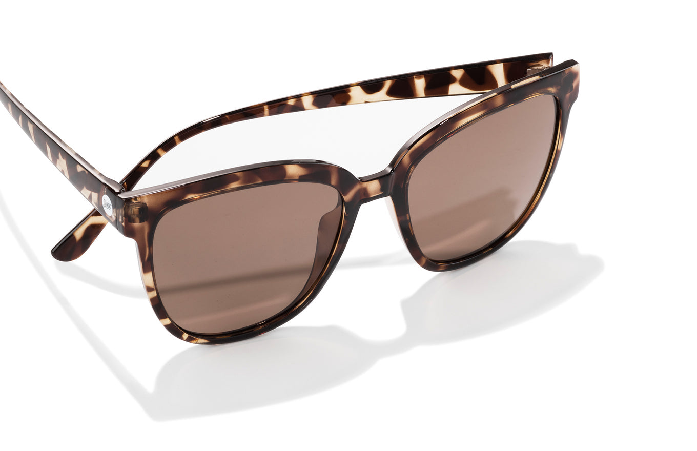 Sunski Camina Sunglasses- Tortoise frame - amber lenses
